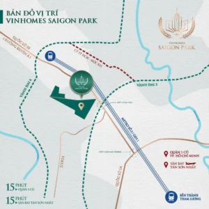 Vị trí Vinhomes SaiGon Park